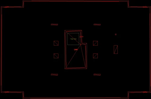 Ortak Teraslı Çatıya Sahip Yapı için Örnek 3 Boyutlu Sayısal Yapı Modeli Projesi